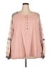 Jade by Jane Pink Long Sleeve Blouse Size 2X - photo 1