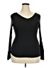Active Basic Black Long Sleeve Top Size XXL - photo 1