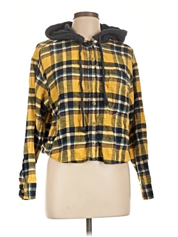 American Eagle Outfitters Long Sleeve Blouse (view 1)