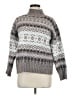Marled Gray Turtleneck Sweater Size M - photo 1