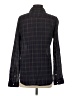 Trovata Plaid Black Long Sleeve Button-Down Shirt Size S - photo 2