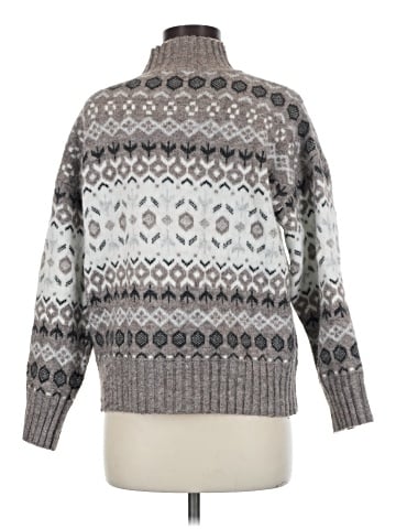 Marled Turtleneck Sweater (view 2)