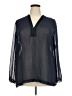 Worthington Black Long Sleeve Blouse Size 20 - photo 1