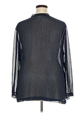 Worthington Long Sleeve Blouse (view 2)