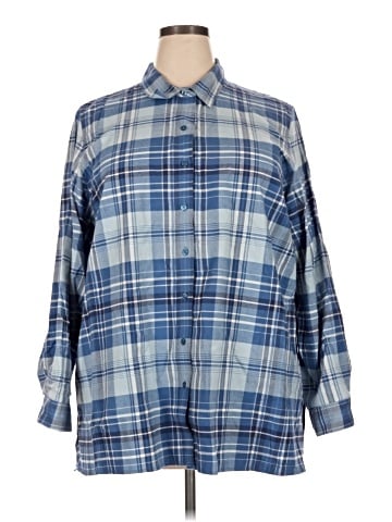 Coldwater Creek Long Sleeve Button-Down Shirt (view 1)