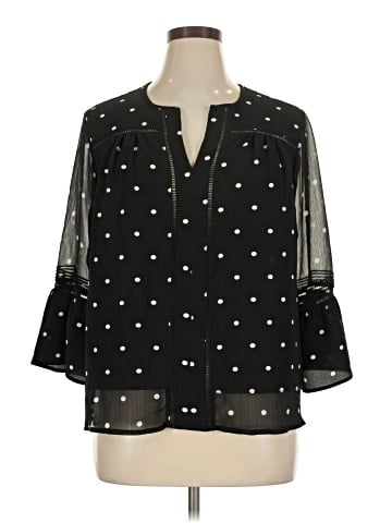Fever 3/4 Sleeve Blouse (view 1)
