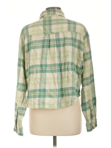 American Eagle Outfitters Long Sleeve Button-Down Shirt (view 2)
