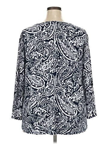 Cato 3/4 Sleeve Blouse (view 2)