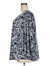 Cato Blue 3/4 Sleeve Blouse Size 22 - photo 5