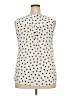 Elle 100% Polyester Ivory Sleeveless Blouse Size XXL - photo 2