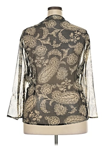 Cato 3/4 Sleeve Blouse (view 2)