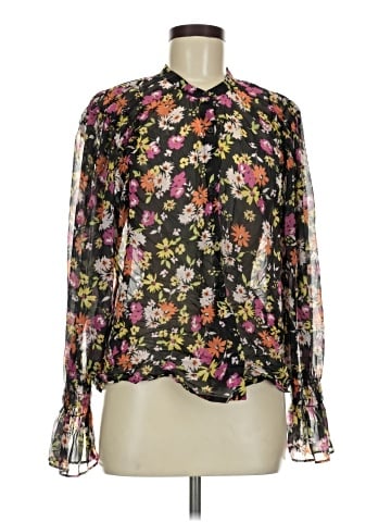 Steve Madden Long Sleeve Blouse (view 1)