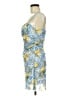 Shein Paisley Blue Cocktail Dress Size M - photo 5