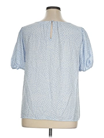 LC Lauren Conrad Short Sleeve Blouse (view 2)