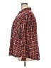 St. John's Bay 100% Cotton Plaid Red Long Sleeve Button-Down Shirt Size 2X - photo 5