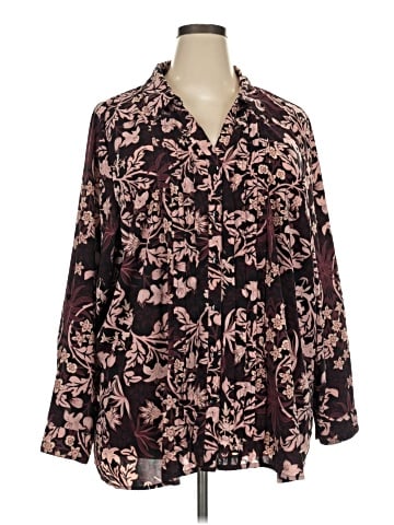 Catherines Long Sleeve Blouse (view 1)