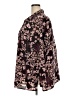 Catherines Floral Burgundy Long Sleeve Blouse Size 3X - photo 5