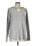 Jennifer Lopez Silver Pullover Sweater Size L - photo 1