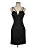 Guess Solid Black Cocktail Dress Size 2 - photo 1