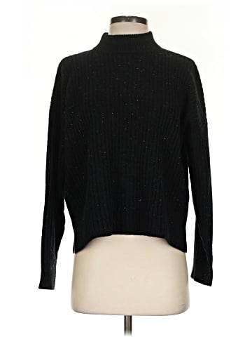 Madewell Donegal (Re)sourced Cashmere Ribbed Mockneck Pullover Sweater (view 1)