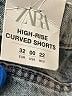 Zara Blue Denim Shorts Size 32 waist - photo 5