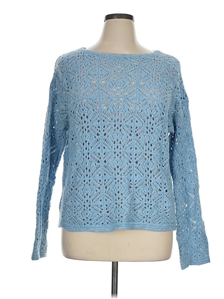 Pre-owned Universal Thread Pullover Sweater In Blue