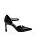 Naturalizer 100% Leather Black Heels Size 7 1/2 - photo 1