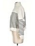 MNG Stripes Ivory Turtleneck Sweater Size S - photo 6