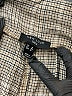 New Look Plaid Gray Tan Dress Pants Size 12 - photo 7