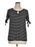 Espresso Black Short Sleeve Top Size XL - photo 1