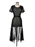 OAK + FORT Black Cocktail Dress Size L - photo 1