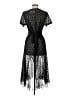 OAK + FORT Black Cocktail Dress Size L - photo 2