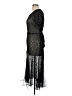 OAK + FORT Black Cocktail Dress Size L - photo 5