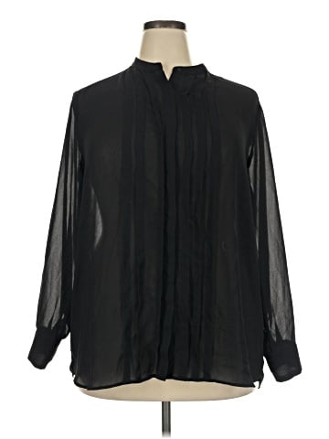 Uniqlo Long Sleeve Blouse (view 1)