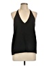 Leith 100% Polyester Black Sleeveless Blouse Size L - photo 1