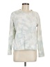 For The Republic Tie-dye White Teal Pullover Sweater Size M - photo 1