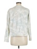 For The Republic Tie-dye White Teal Pullover Sweater Size M - photo 2