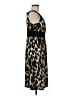 Axcess 100% Polyester Animal Print Black Cocktail Dress Size M - photo 4