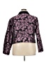 ELOQUII 100% Polyester Floral Purple Blazer Size 22 Plus - photo 2