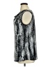 Faded Glory Silver Sleeveless Blouse Size XL - photo 5