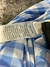 Vineyard Vines Checkered-gingham Blue Long Sleeve Button-Down Shirt Size 0 - photo 8