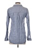 Garnet Hill Blue Long Sleeve Button-Down Shirt Size 2 - photo 2