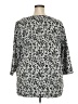 Cj Banks Animal Print Silver Pullover Sweater Size 2X - photo 2