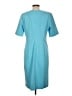 Talbots Solid Teal Casual Dress Size 12 - photo 2
