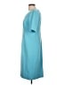 Talbots Solid Teal Casual Dress Size 12 - photo 5