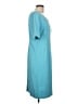 Talbots Solid Teal Casual Dress Size 12 - photo 4
