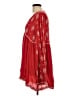 Free People 100% Rayon Red Long Sleeve Blouse Size L - photo 5