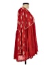Free People 100% Rayon Red Long Sleeve Blouse Size L - photo 4
