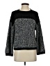 Lou & Grey Tweed Black Pullover Sweater Size XS - photo 1
