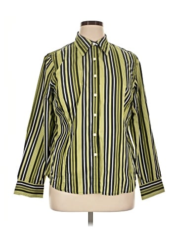 Jones New York Signature Long Sleeve Blouse (view 1)